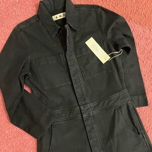 AMO Skip Denim Jumpsuit Black women’s